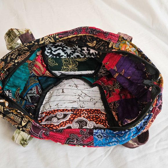 Handmade Tote/Purse with Zipper Closure - Picture 8 of 9